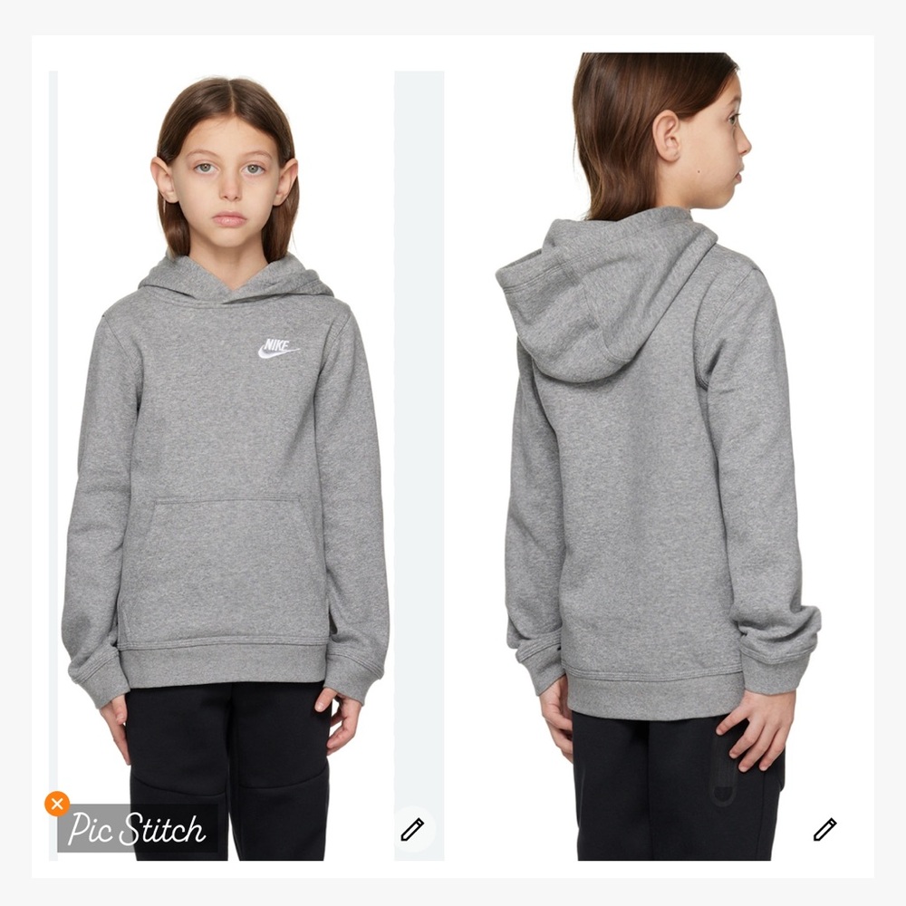 Nike Gray Sportswear Hoodie